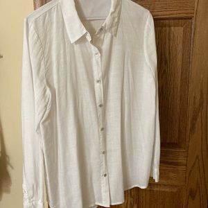 Eileen Fisher Tencel Button Up/Down